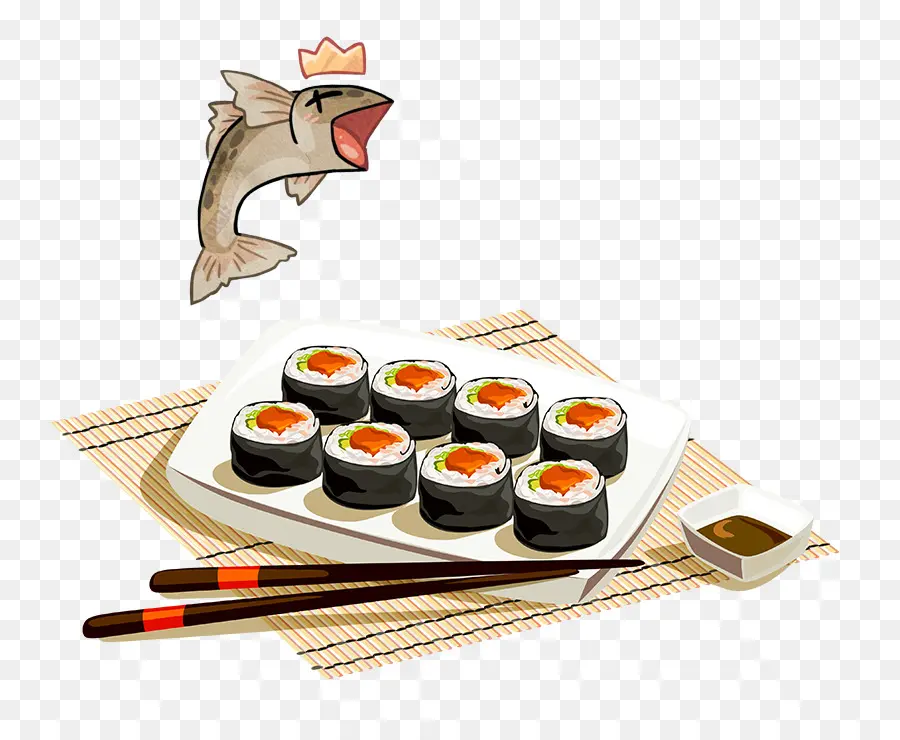 Cocina Japonesa，Sushi PNG