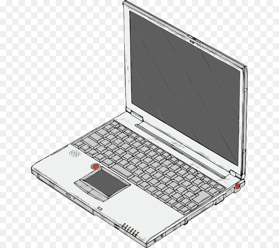 Computadora Portátil，Teclado PNG