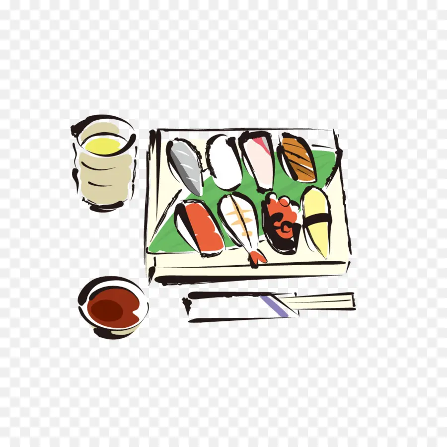 Cocina Japonesa，Sushi PNG