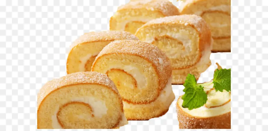 Swiss Roll，Bizcocho PNG