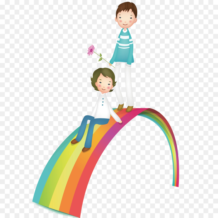 Arco Iris，De Dibujos Animados PNG