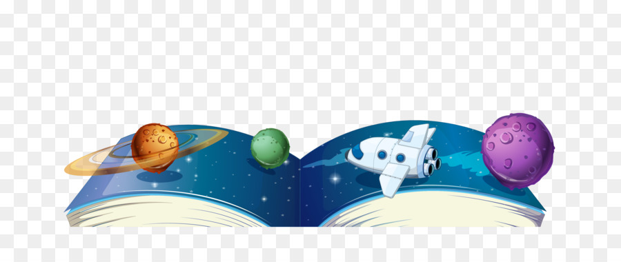 Libro Espacial，Planetas PNG