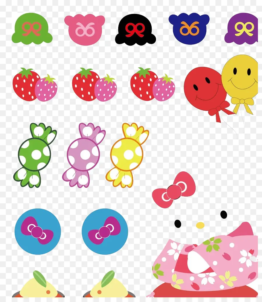 Hello Kitty，De Dibujos Animados PNG