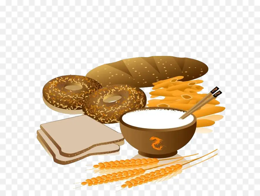 Los Cereales Para El Desayuno，De Grano Entero PNG