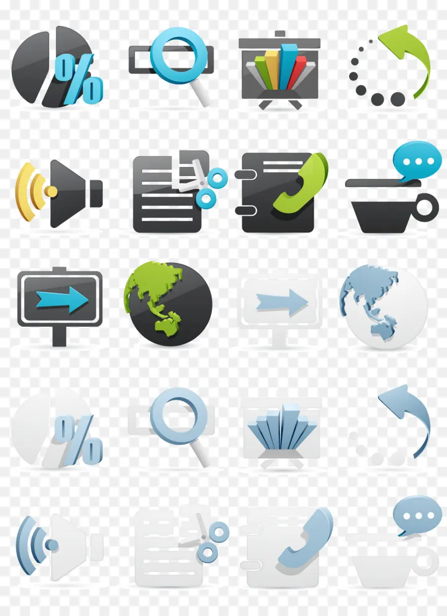 Iconos，Comunicación PNG