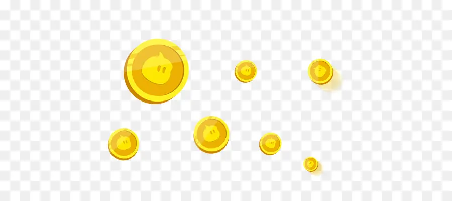 Monedas De Oro，Dinero PNG