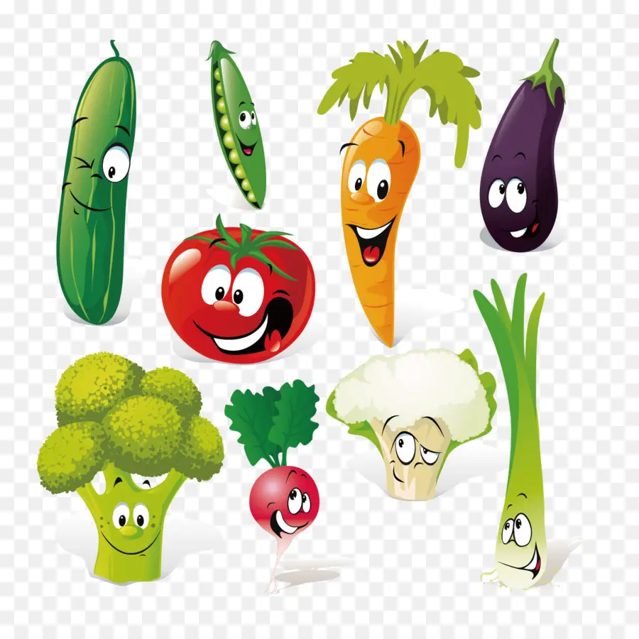 Vegetal，De Dibujos Animados PNG