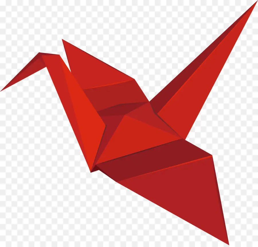 Pájaro De Origami，Origami PNG