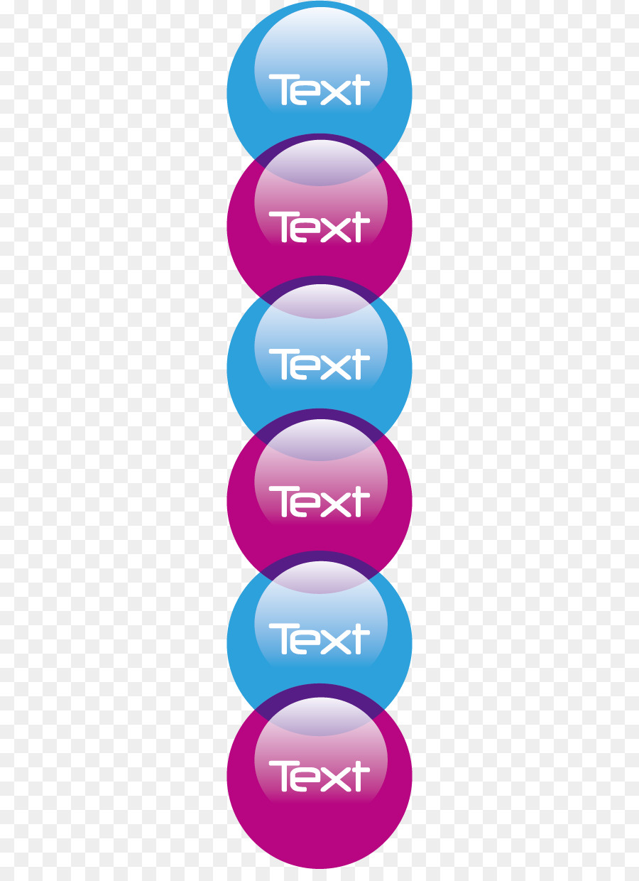 Botones De Texto，Azul PNG