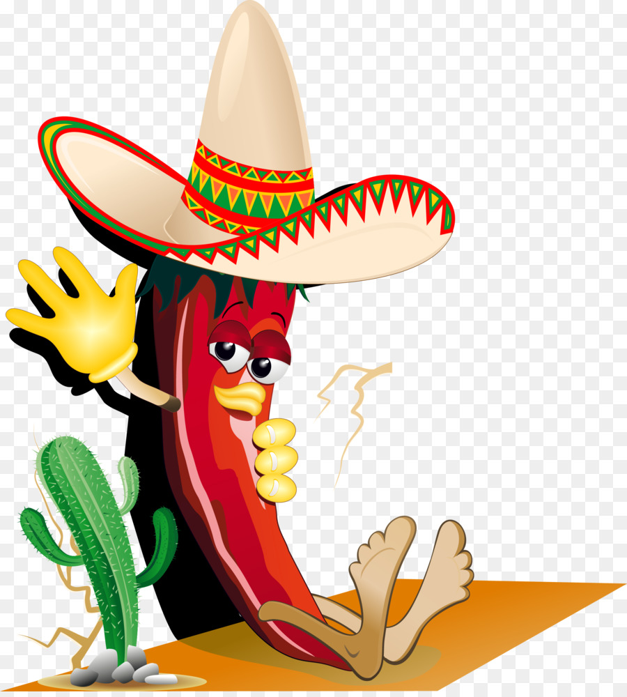 Ají Picante，Sombrero PNG