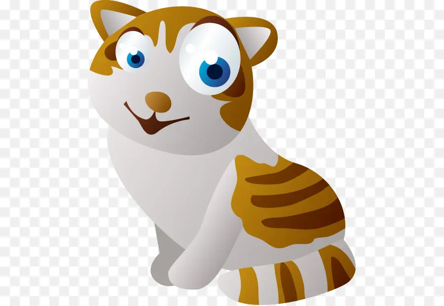 Gato De Dibujos Animados，Lindo PNG