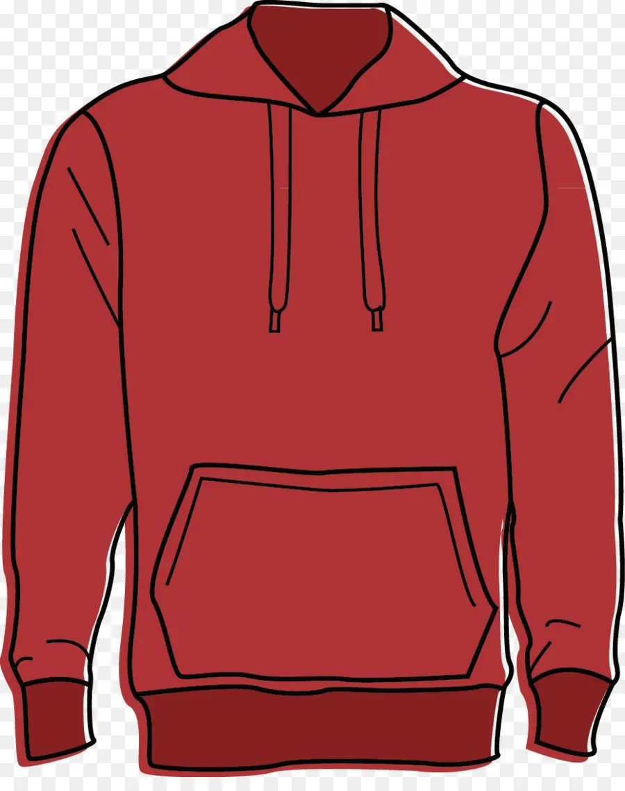 Sudadera Con Capucha，Sudadera Con Capucha Rojo PNG