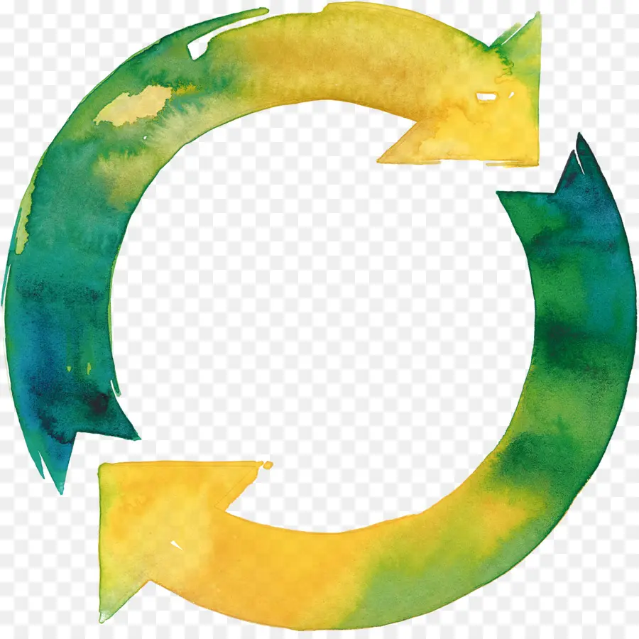 Símbolo De Reciclaje，Flechas PNG