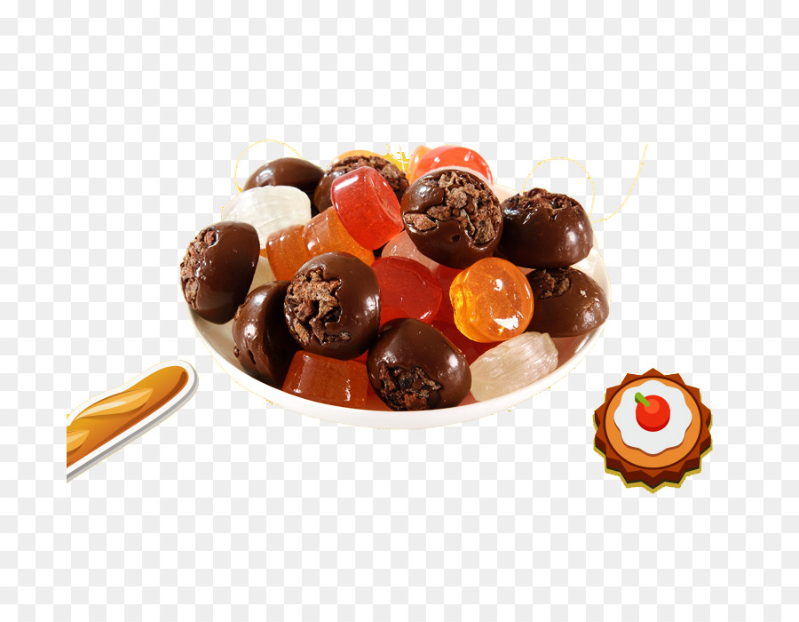 Trufa De Chocolate，Bolas De Chocolate PNG