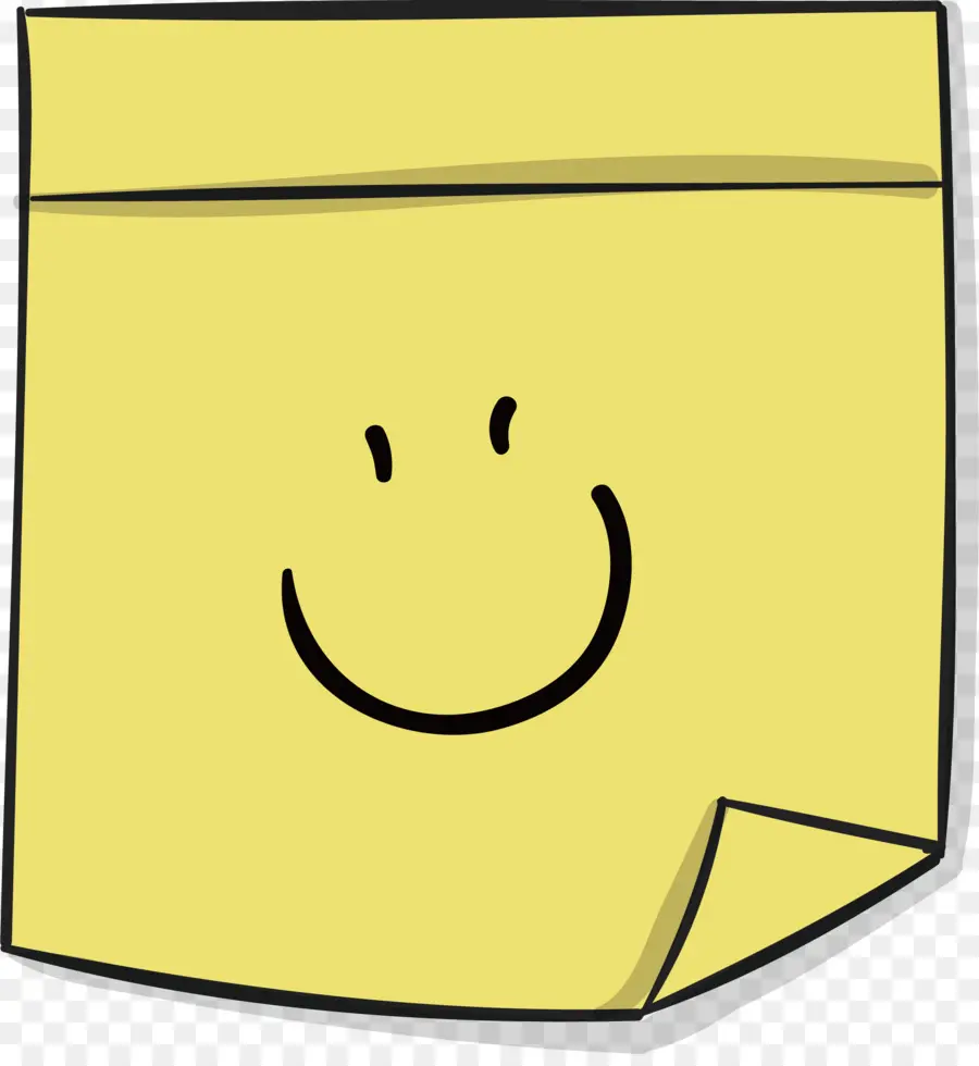 Postit Nota，Sonrisa PNG