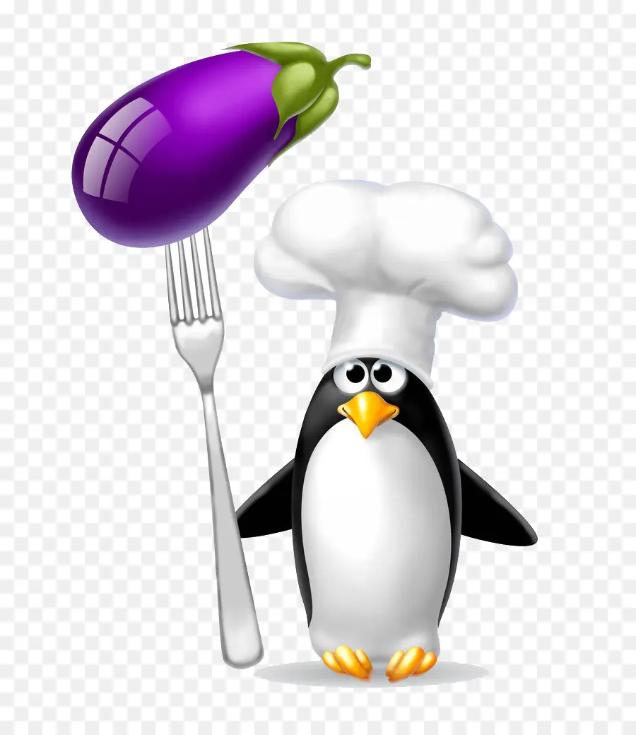 Chef Pingüino，Berenjena PNG