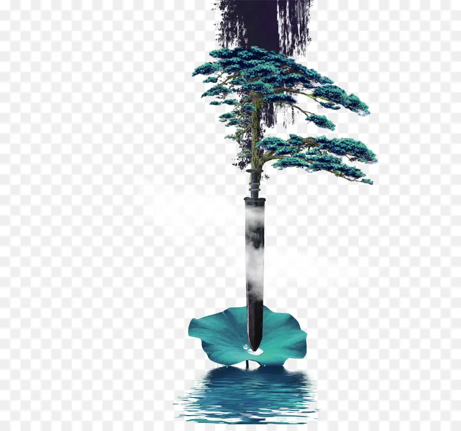 árbol Y Cepillo，Naturaleza PNG