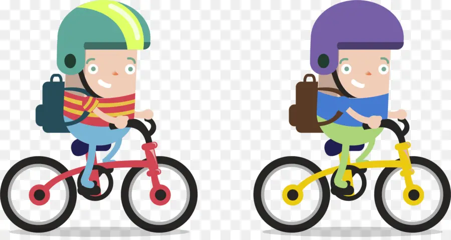 Niños En Bicicleta，Niños PNG