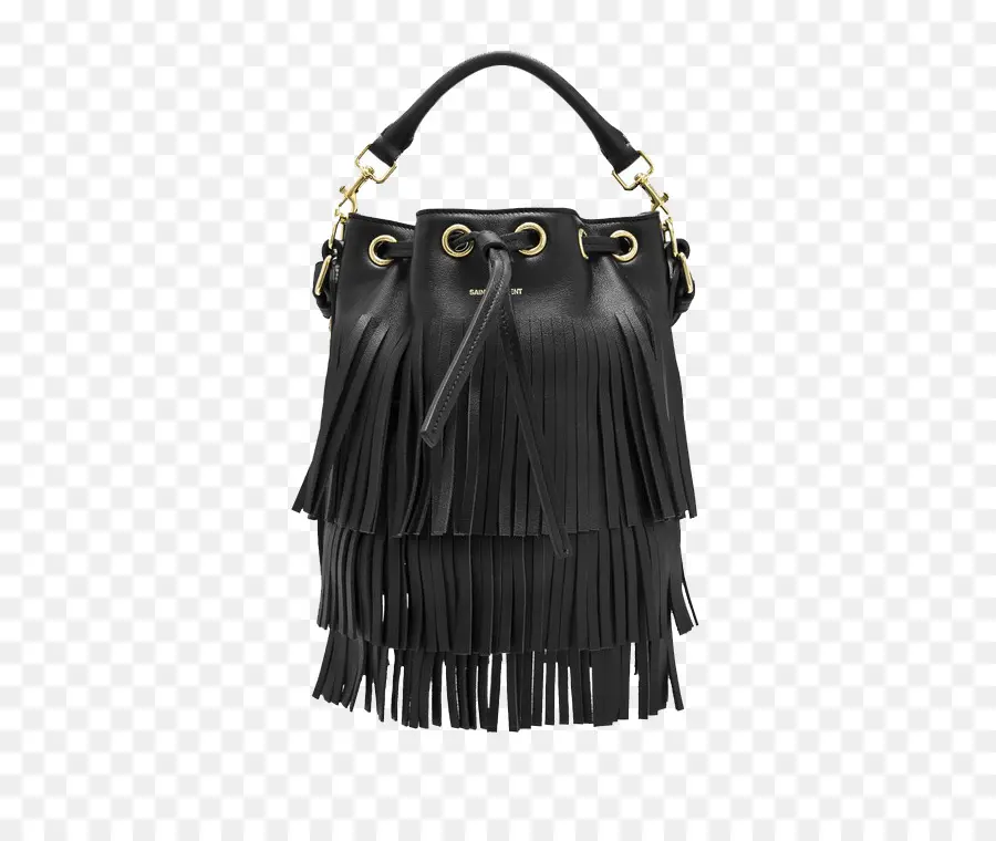 Bolso Flecos Negro，Moda PNG