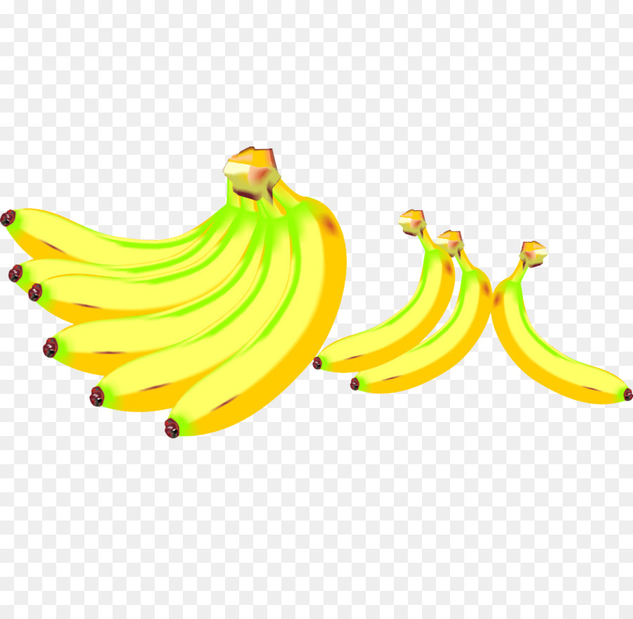 Banana，La Fruta PNG