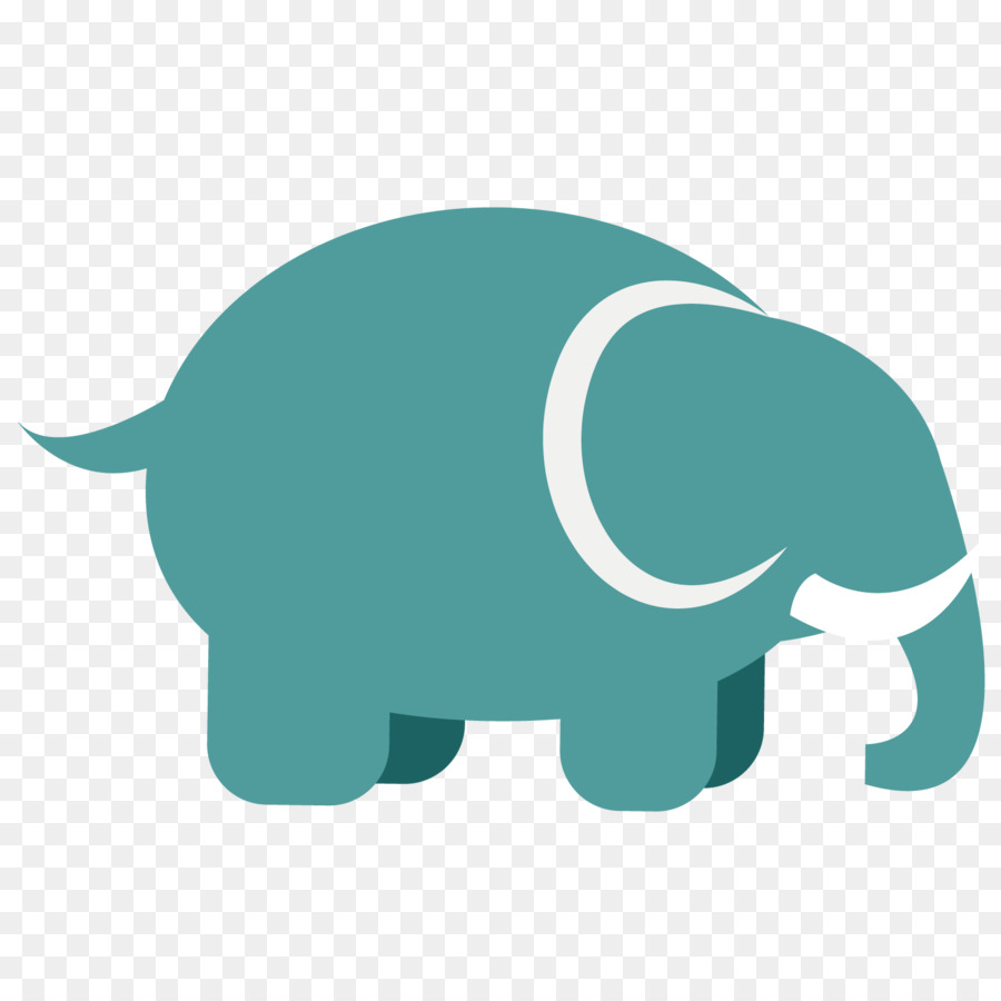 Elefante，Verde PNG