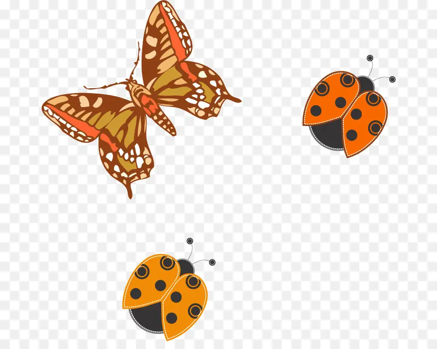 Mariposas，Vistoso PNG