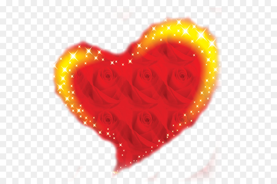 Corazón，Rosa PNG