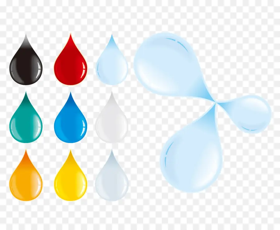 Gota De Agua Libre，Postscript Encapsulado PNG