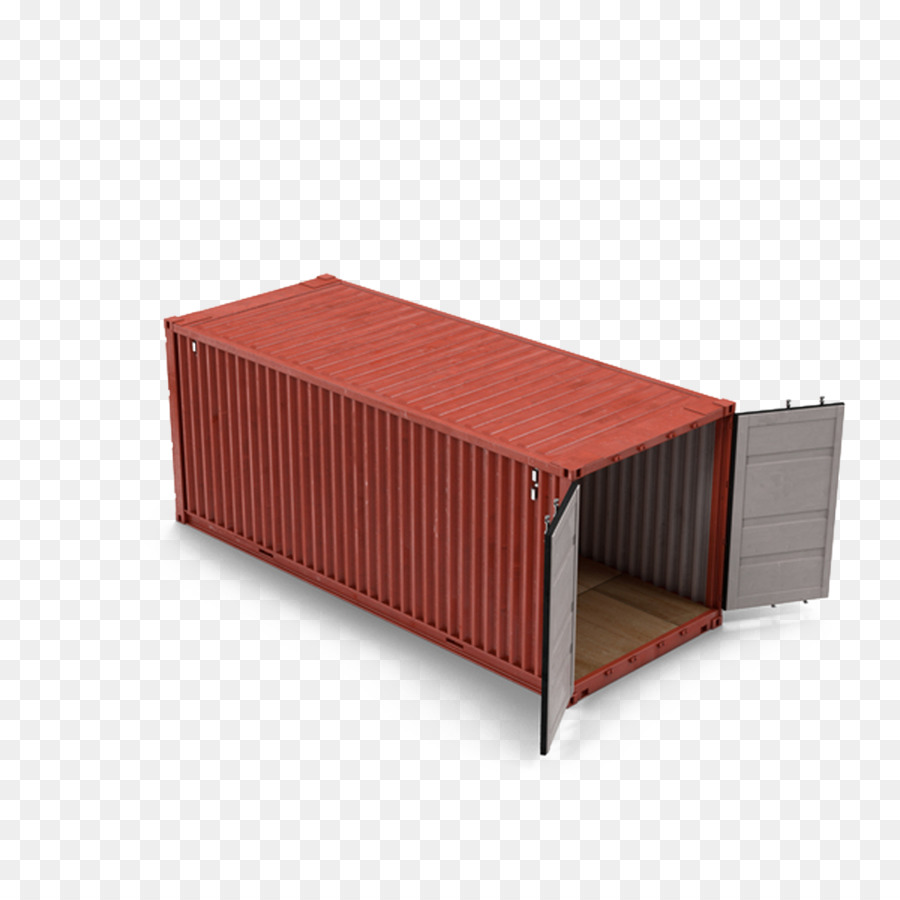 Contenedor De Envío Rojo，Carga PNG