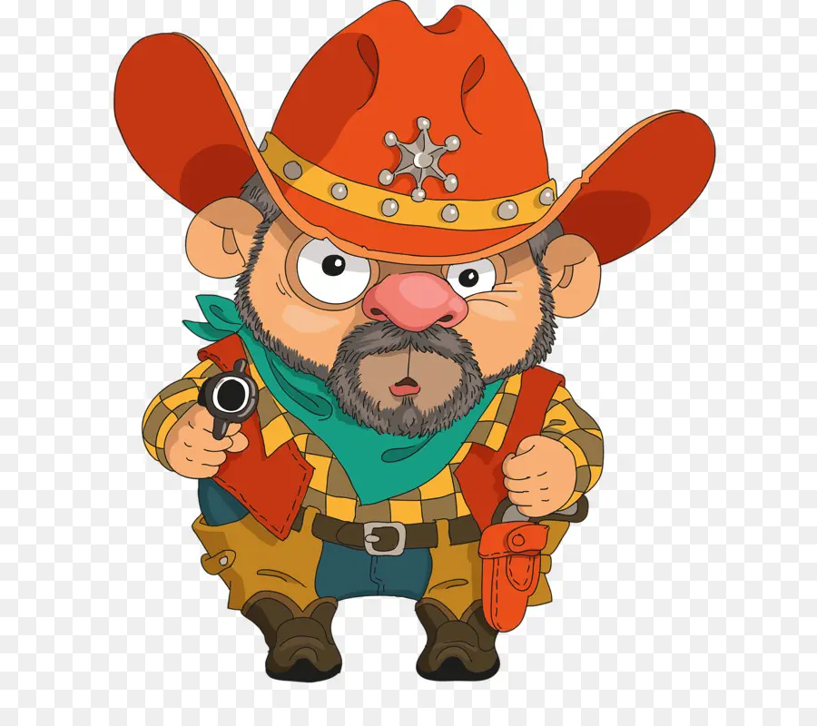 Dibujos Animados De Vaquero，Vaquero PNG