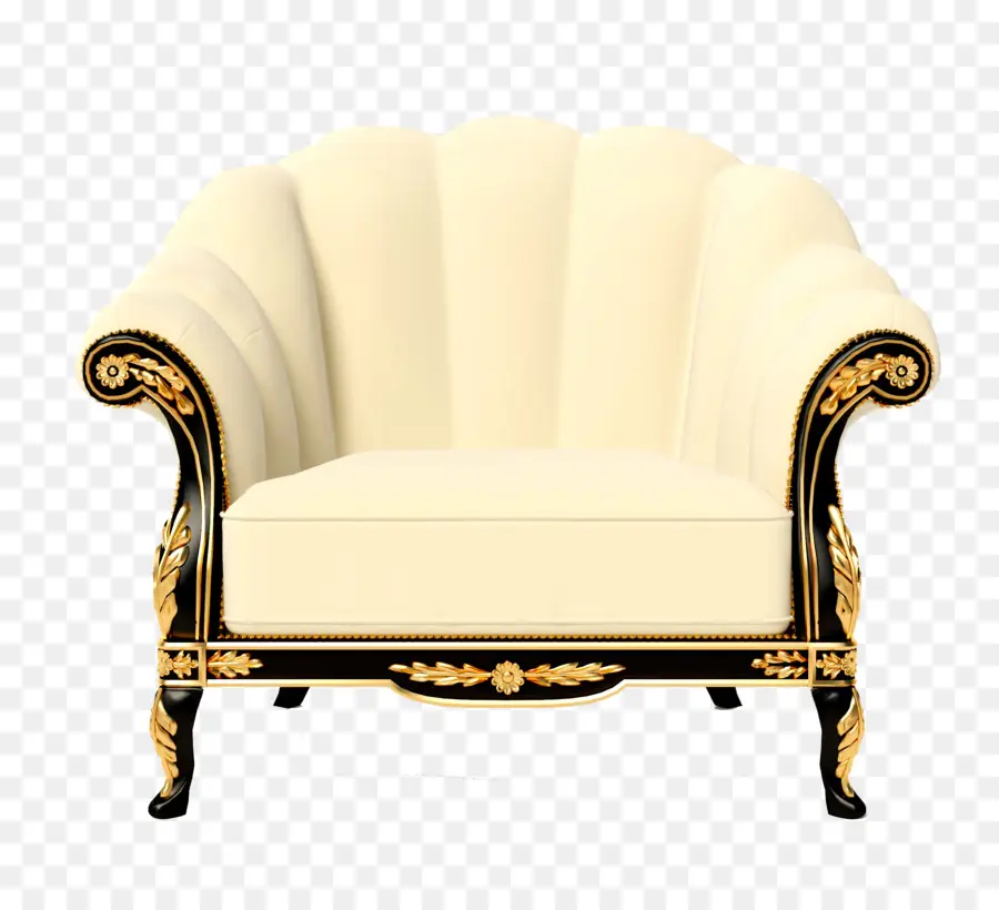 Sillón Blanco，Silla PNG