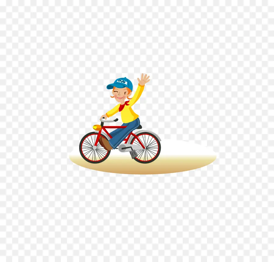 Bicicleta，De Dibujos Animados PNG