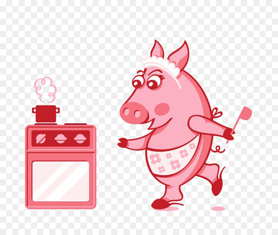 Cerdo Doméstico，La Cocina PNG