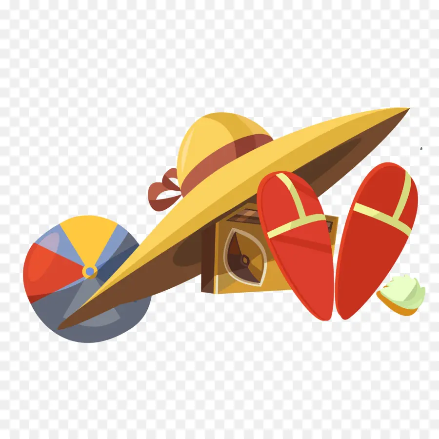 Accesorios De Playa，Sombrero PNG