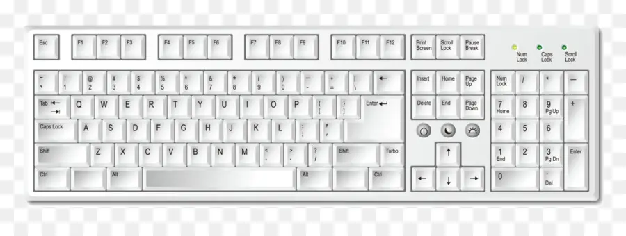 Teclado，Computadora PNG