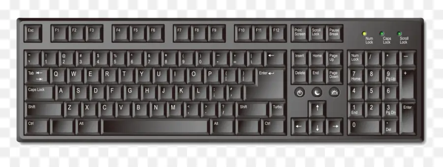 Teclado De La Computadora，El Ratón De La Computadora PNG