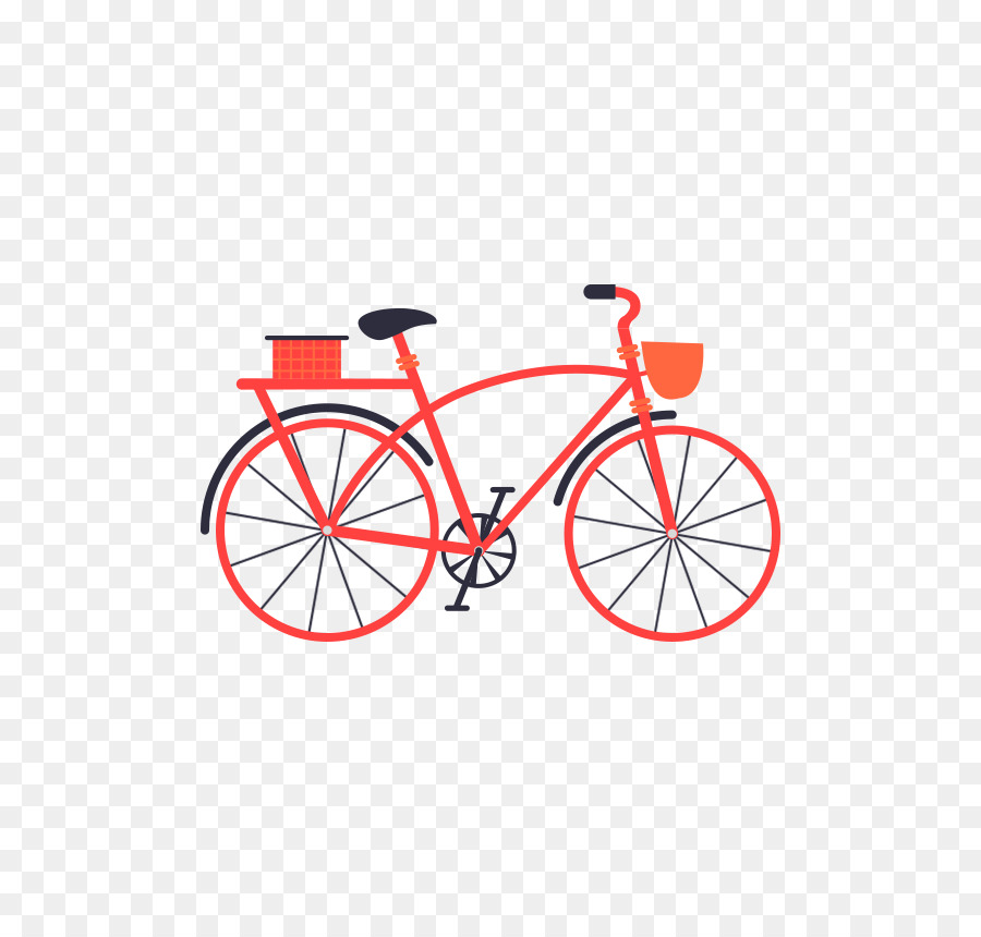 Bicicleta Roja，Bicicleta PNG