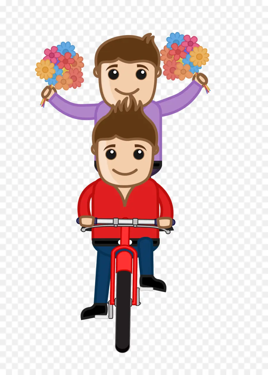 Dos Personas En Bicicleta，Ciclismo PNG