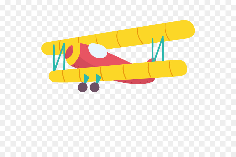 Avión，Biplano PNG