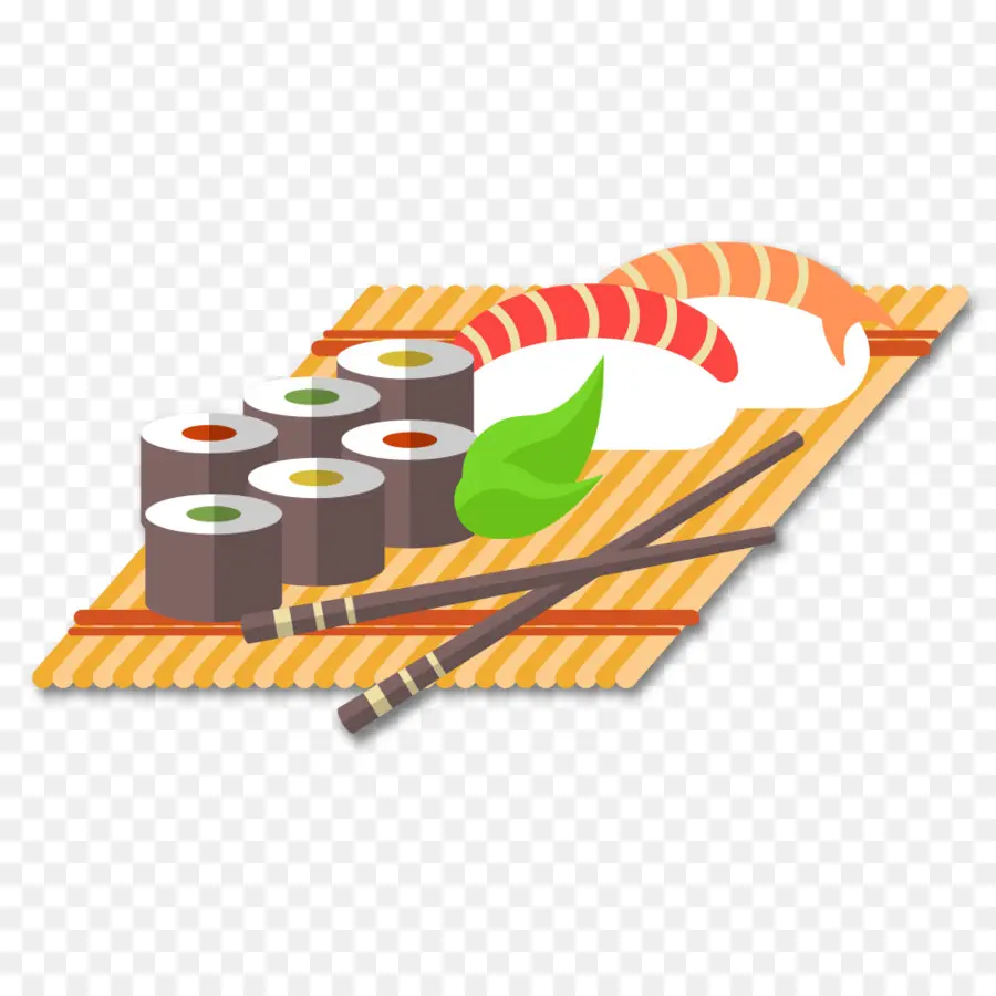 Plato De Sushi，Sushi PNG