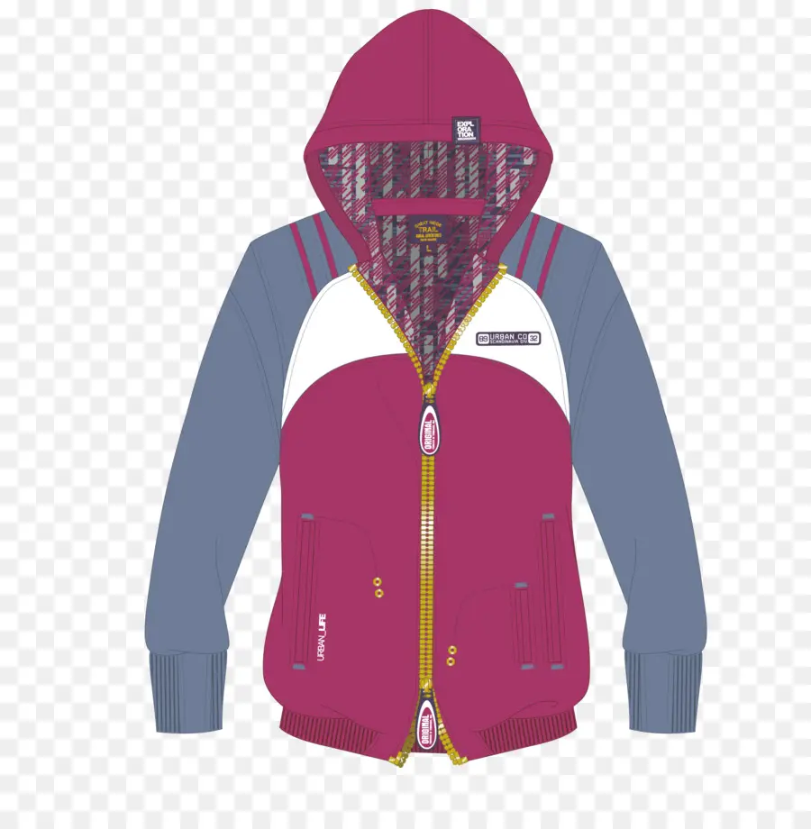 Sudadera Con Capucha，Adobe Illustrator PNG