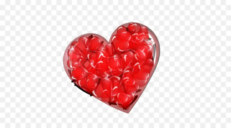 Dulces De Corazon，Rojo PNG