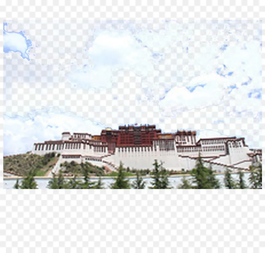 El Palacio De Potala，Jokhang PNG