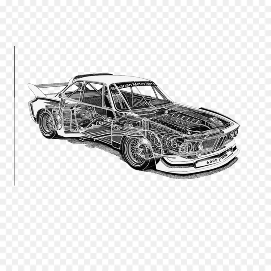 Bmw E9，Coche PNG