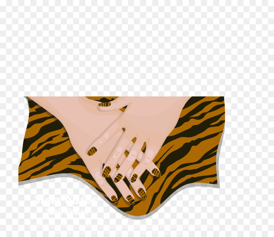 Tigre，Esmalte De Uñas PNG