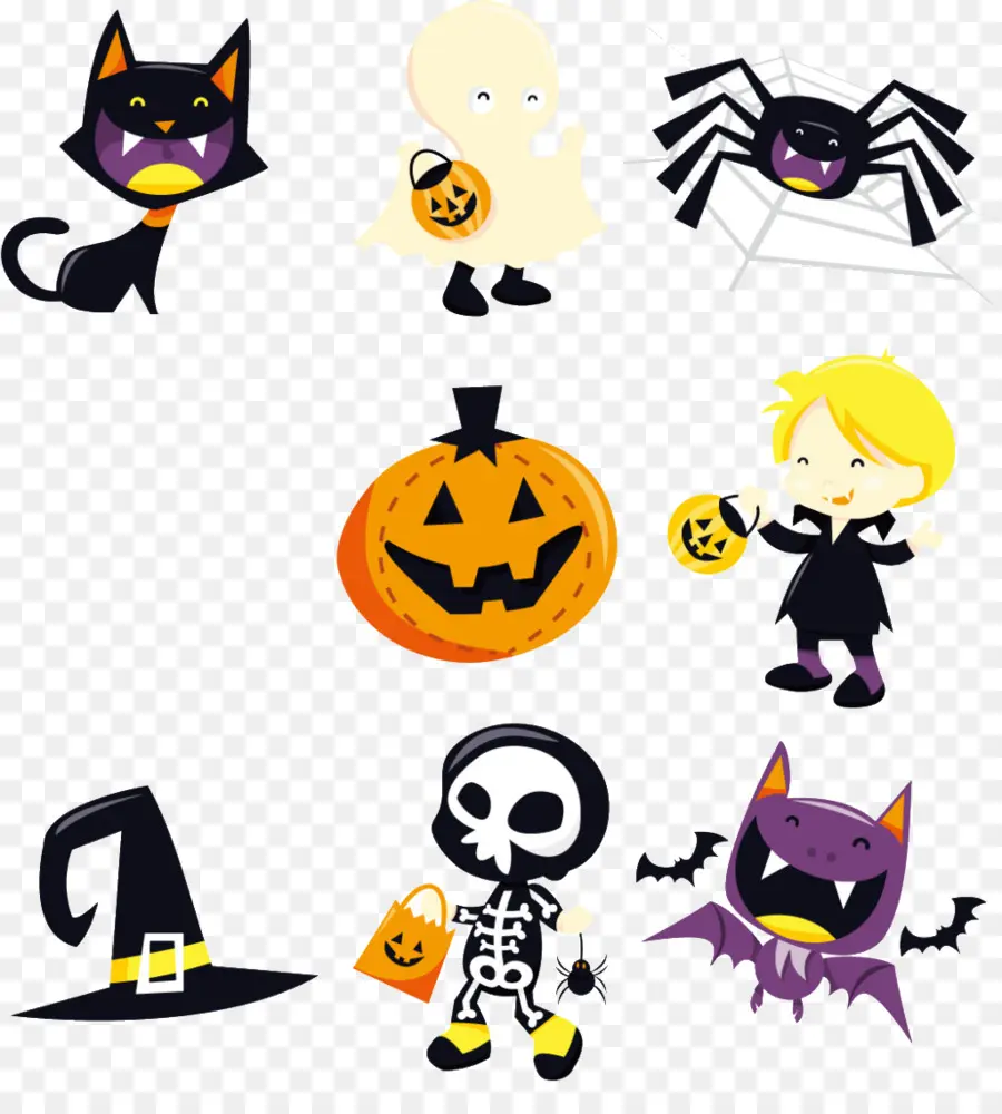 Trickortreating，Halloween PNG
