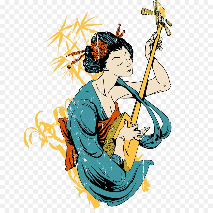 Japón，Ukiyoe PNG