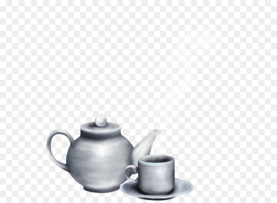 Kettle，Coffee Cup PNG