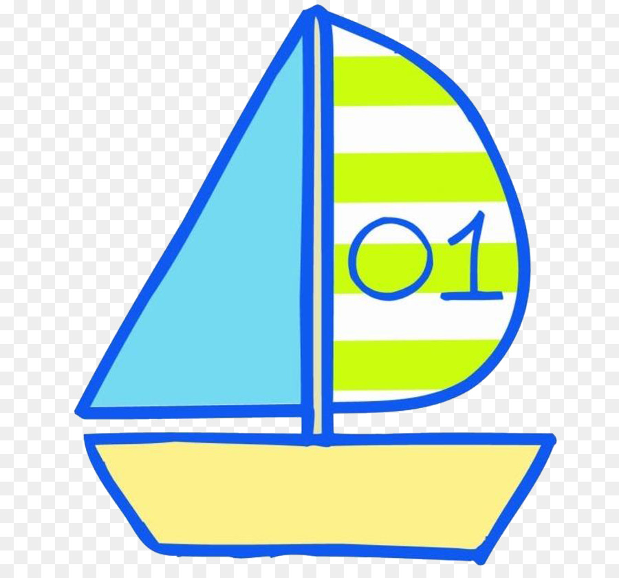 Barco De Vela，De Dibujos Animados PNG