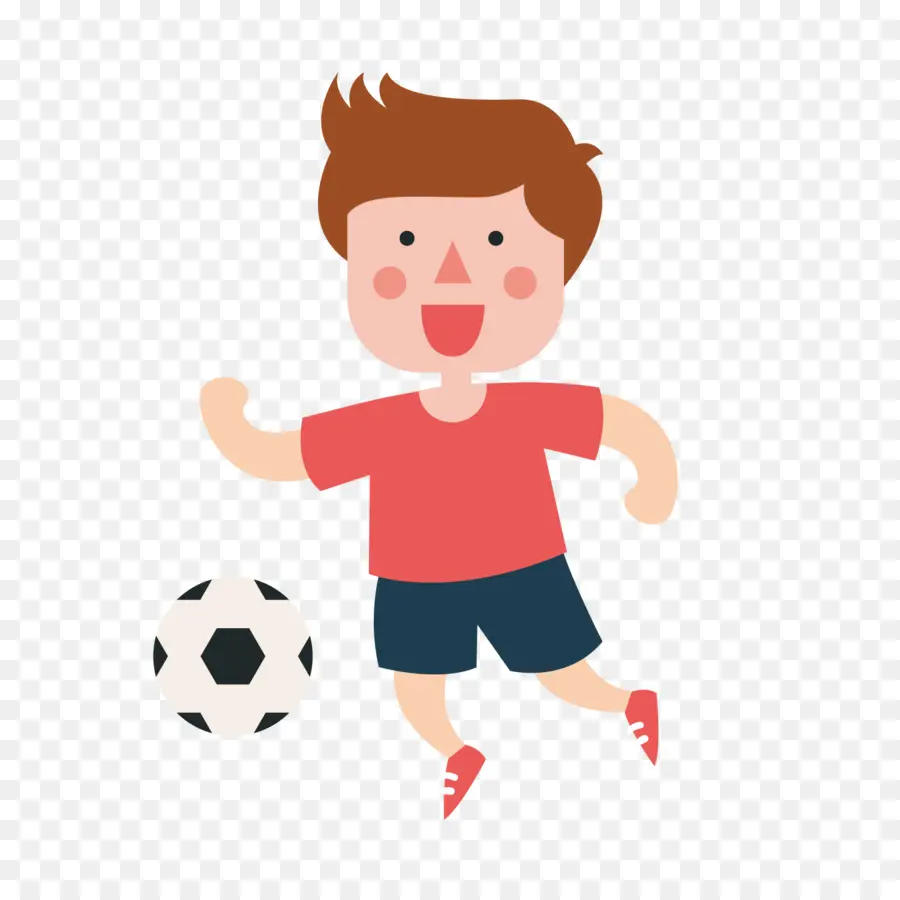 Chico De Futbol，Niño PNG